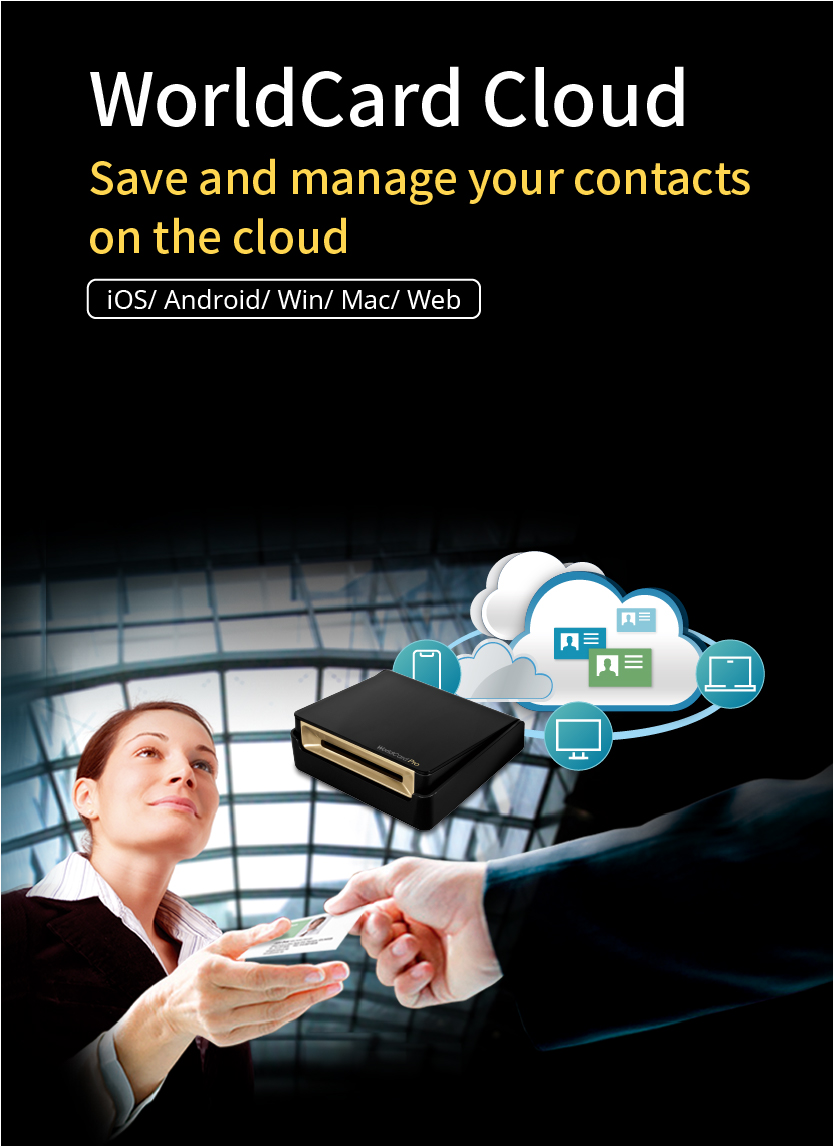 1-Year Subscription, 1 Users PenPower WorldCard Cloud Save and Manage Your Contacts on The Cloud. 